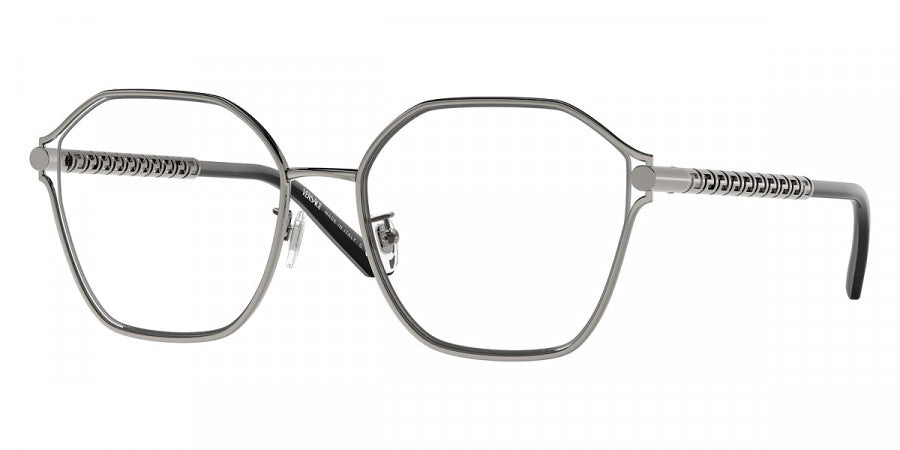 VERSACE EYEGLASSES - VE1299D 1001 55 - Gunmetal