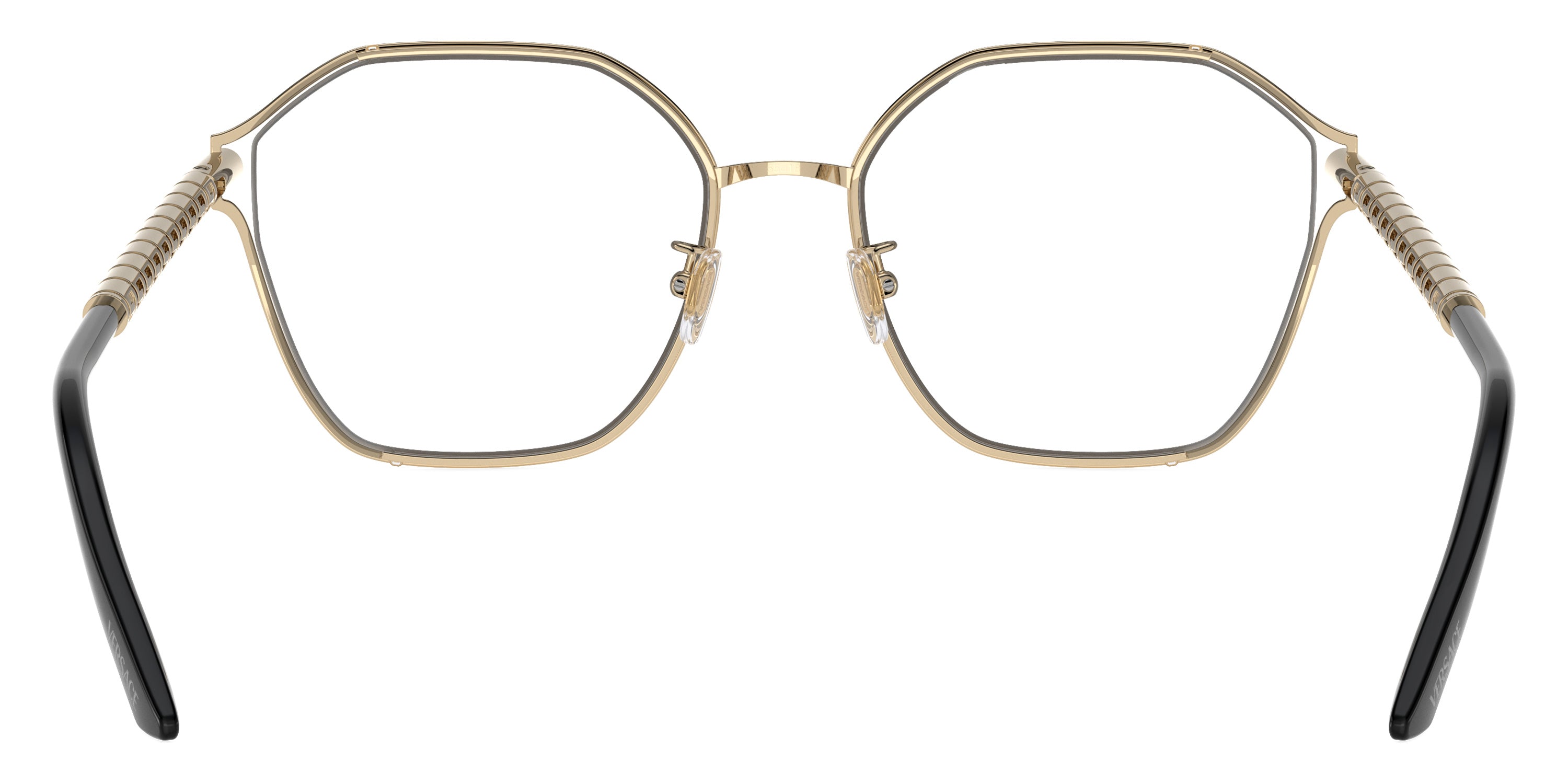 VERSACE EYEGLASSES - VE1299D 1252 55 - Pale Gold