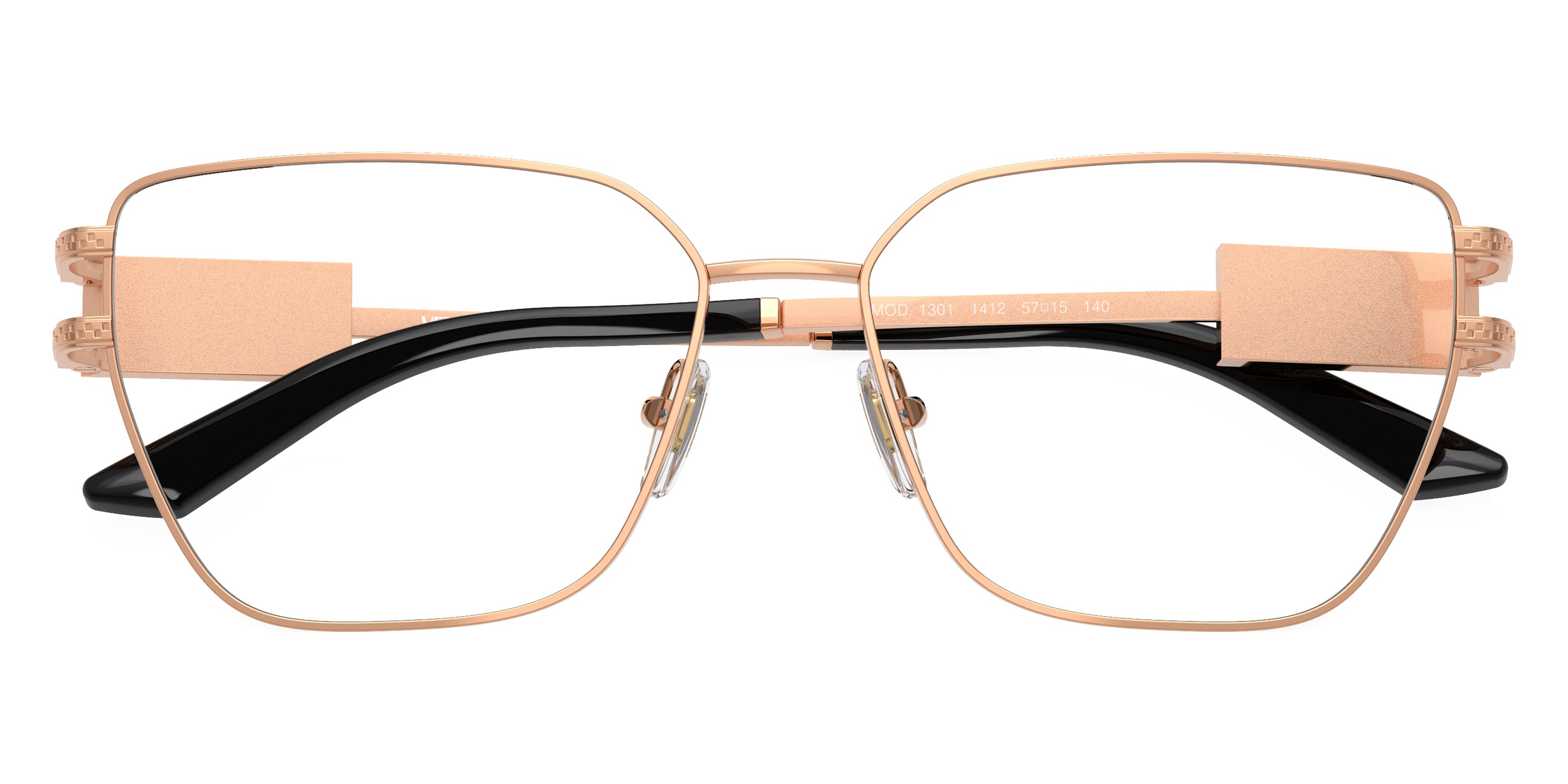 VERSACE EYEGLASSES - VE1301 1412 55 - Rose Gold