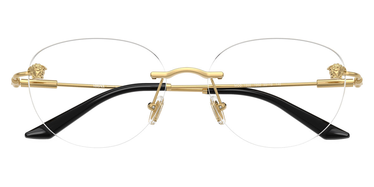 VERSACE EYEGLASSES - VE1305 1002 55 - Gold