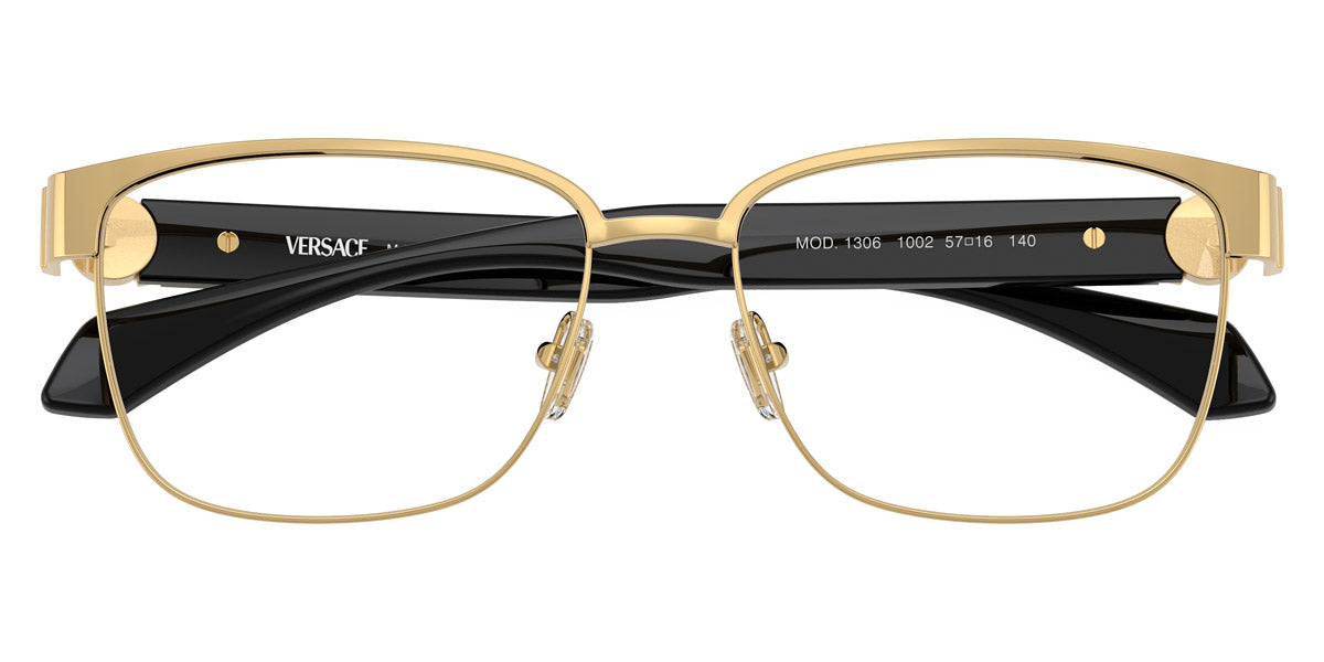 VERSACE EYEGLASSES - VE1306 1002 57 - Gold/Black
