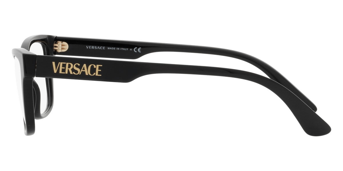 VERSACE EYEGLASSES - VE3316 GB1 53 - Black