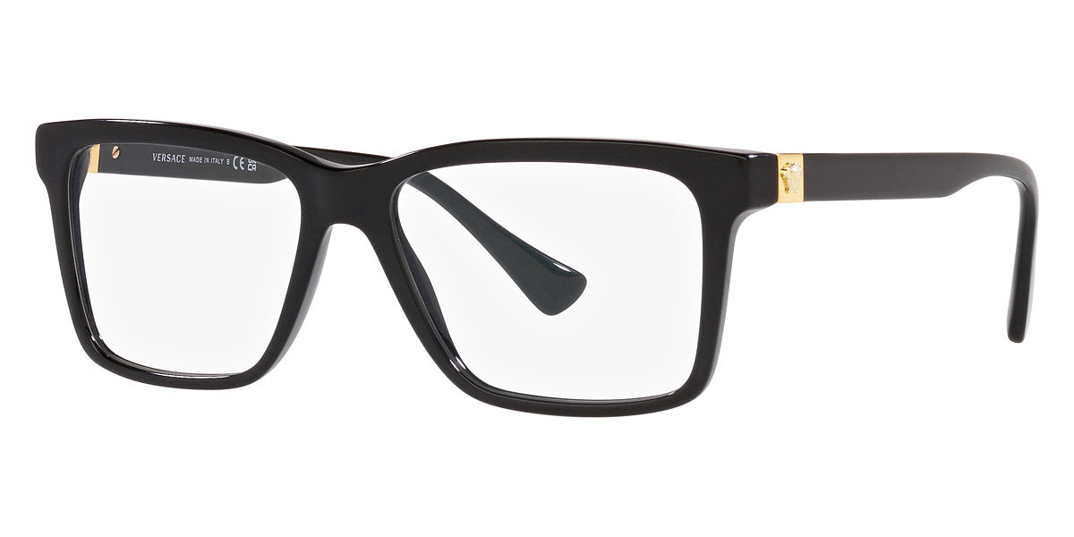 VERSACE EYEGLASSES - VE3328 GB1 54 - Black