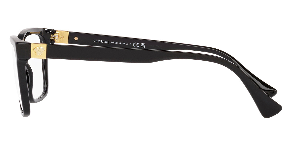 VERSACE EYEGLASSES - VE3328 GB1 54 - Black