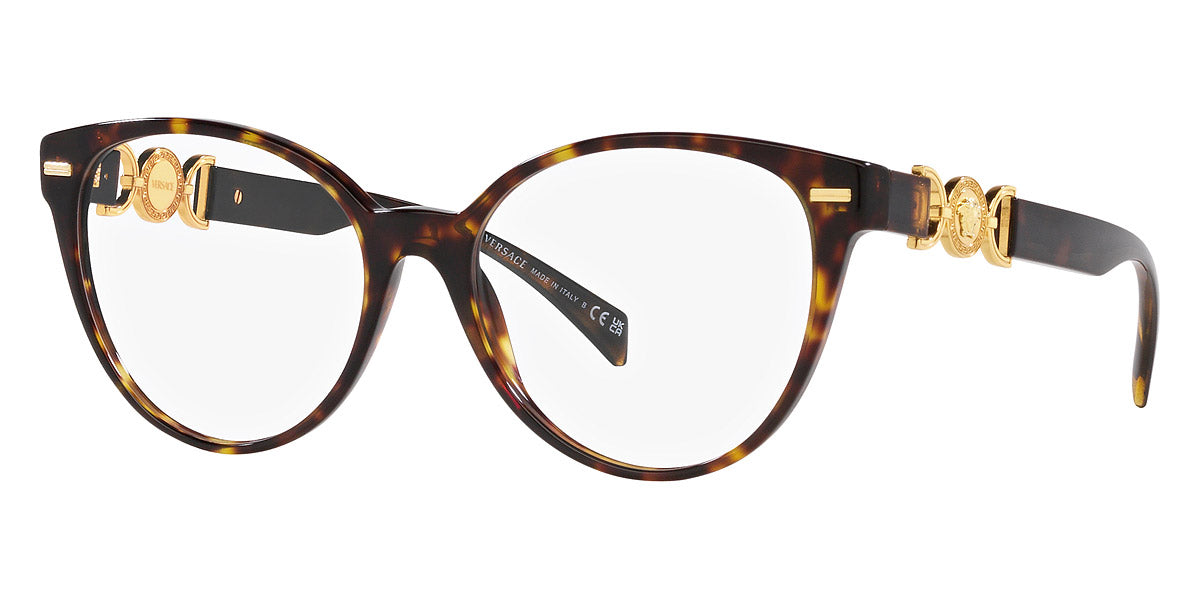 VERSACE EYEGLASSES - VE3334 108 55 - Havana