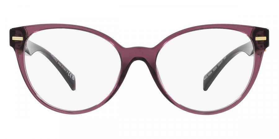 VERSACE EYEGLASSES - VE3334 5220 53 - Transparent Violet