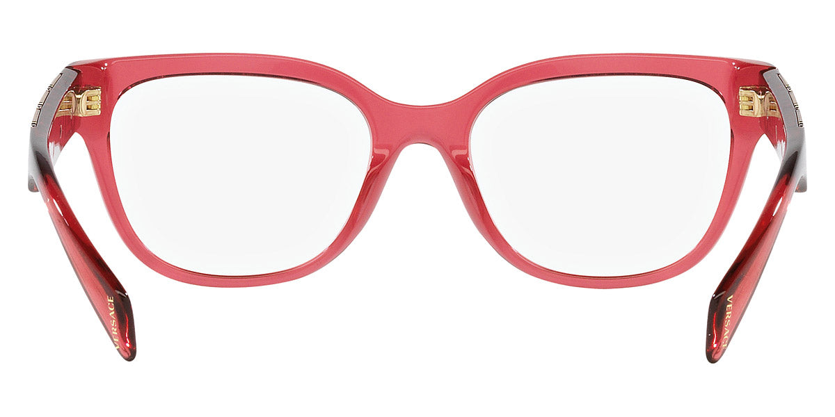 VERSACE EYEGLASSES - VE3338 5409 52 - Transparent Red
