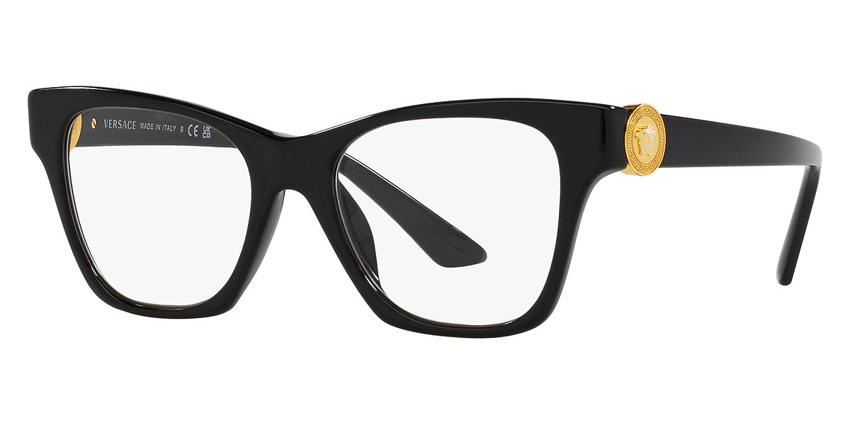 VERSACE EYEGLASSES - VE3341U GB1 50 - Black