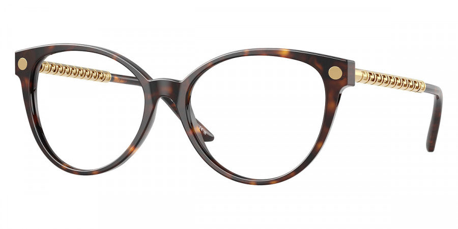 VERSACE EYEGLASSES - VE3353 108 52 - Havana