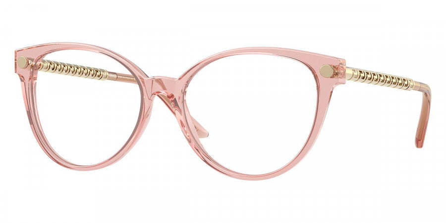 VERSACE EYEGLASSES - VE3353 5323 52 - Transparent Pink