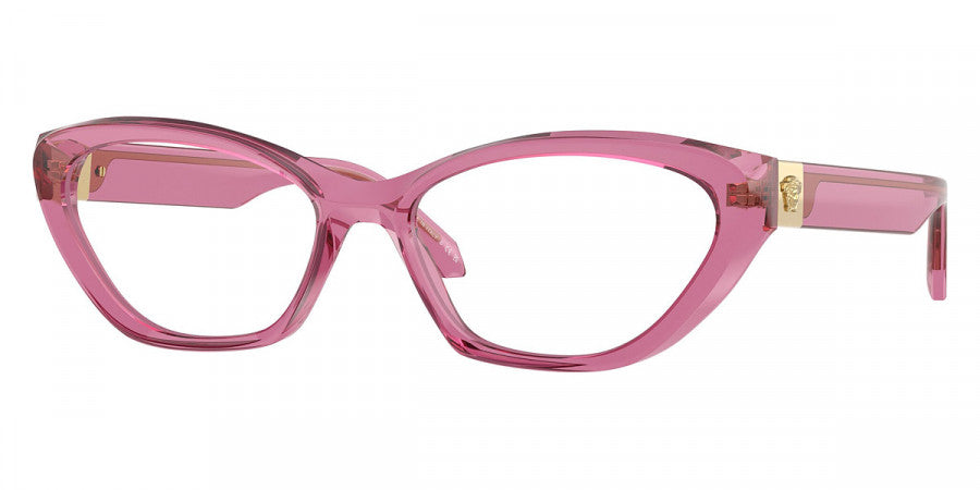 VERSACE EYEGLASSES - VE3356 5469 53 - Transparent Light Pink