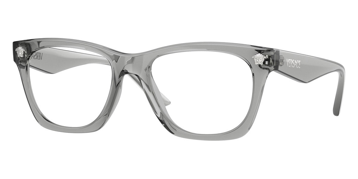 VERSACE EYEGLASSES - VE3363U 5496 52 - Gray Transparent