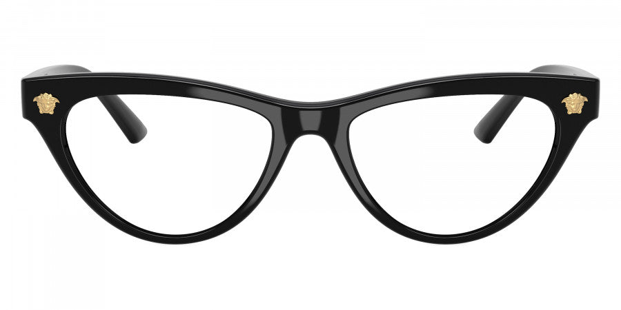 VERSACE EYEGLASSES - VE3364U GB1 52 - BLACK