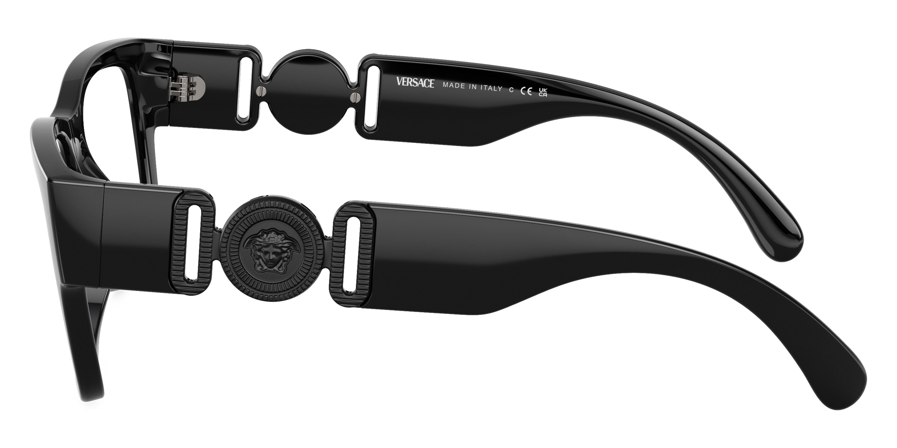 VERSACE EYEGLASSES - VE3368U 5360 53 - Black