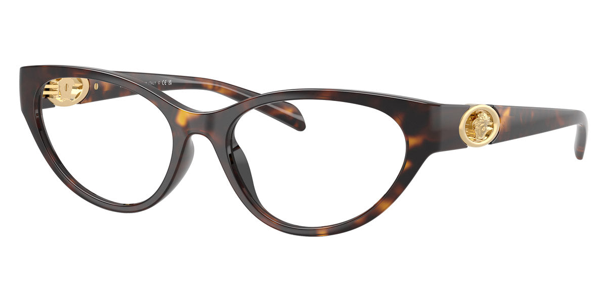 VERSACE EYEGLASSES - VE3372U 108 52 - Havana