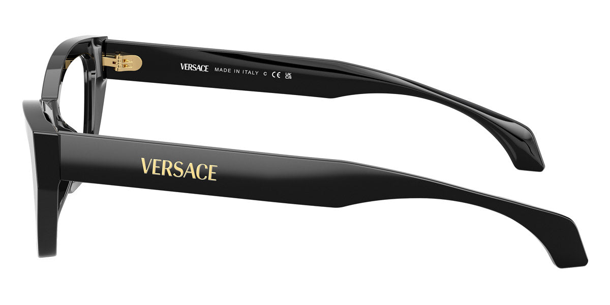 VERSACE EYEGLASSES - VE3373U GB1 52 - Black