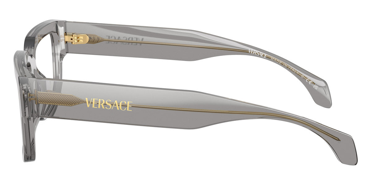 VERSACE EYEGLASSES - VE3374U 5510 55 - Transparent Gray