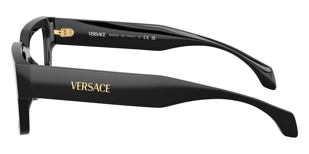 VERSACE EYEGLASSES - VE3374U GB1 53 - Black