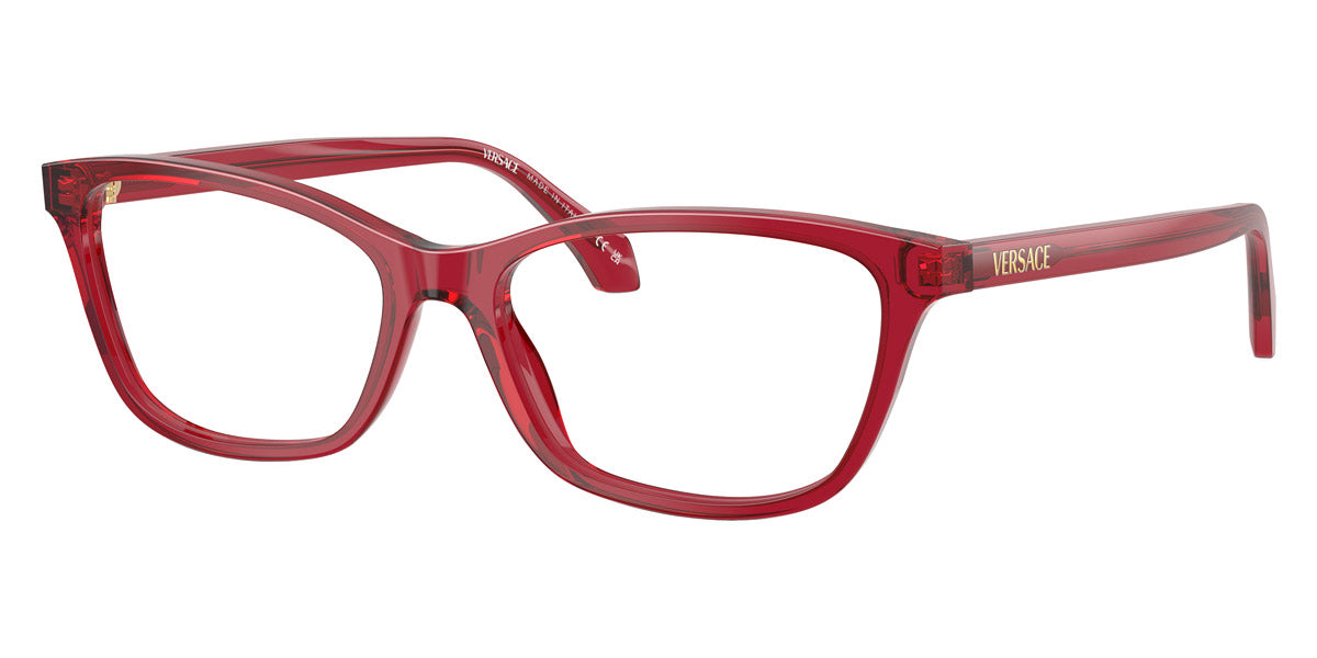 VERSACE EYEGLASSES - VE3375 5520 52 - Transparent Red