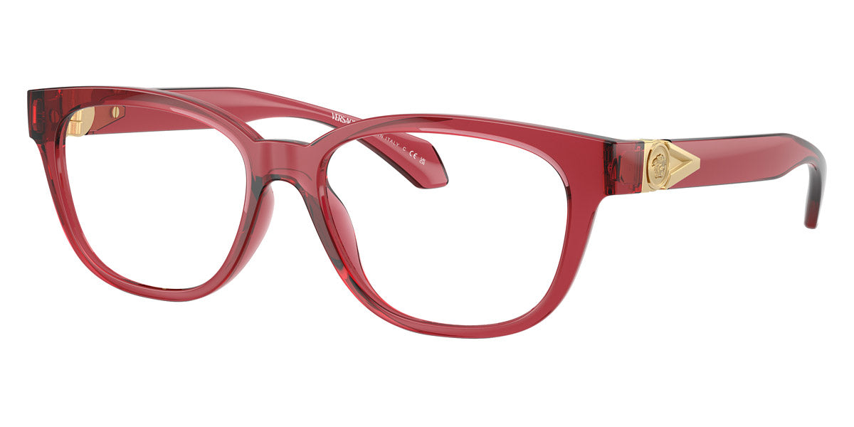 VERSACE EYEGLASSES - VE3376U 5523 53 - Transparent Red