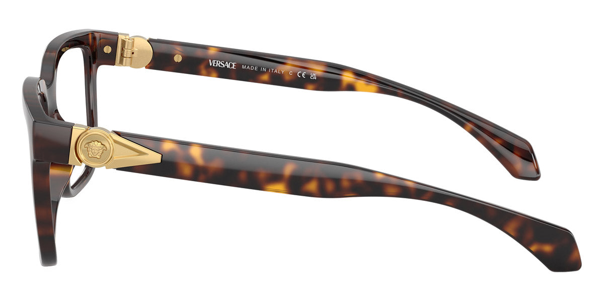 VERSACE EYEGLASSES - VE3377U 108 53 - Havana