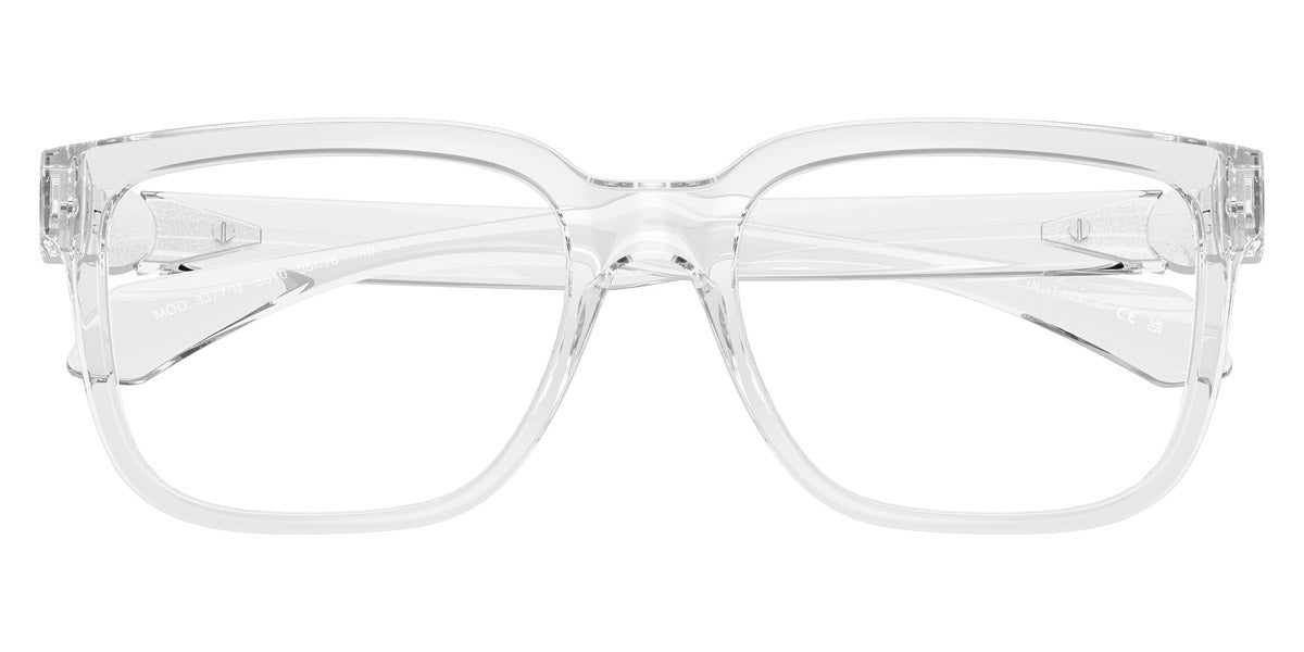 VERSACE EYEGLASSES - VE3377U 5510 55 - Light Gray Transparent