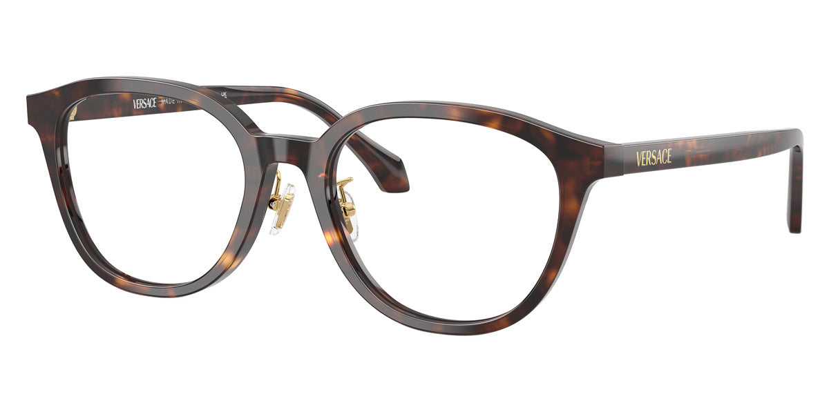VERSACE EYEGLASSES - VE3379D 108 53 - Dark Havana