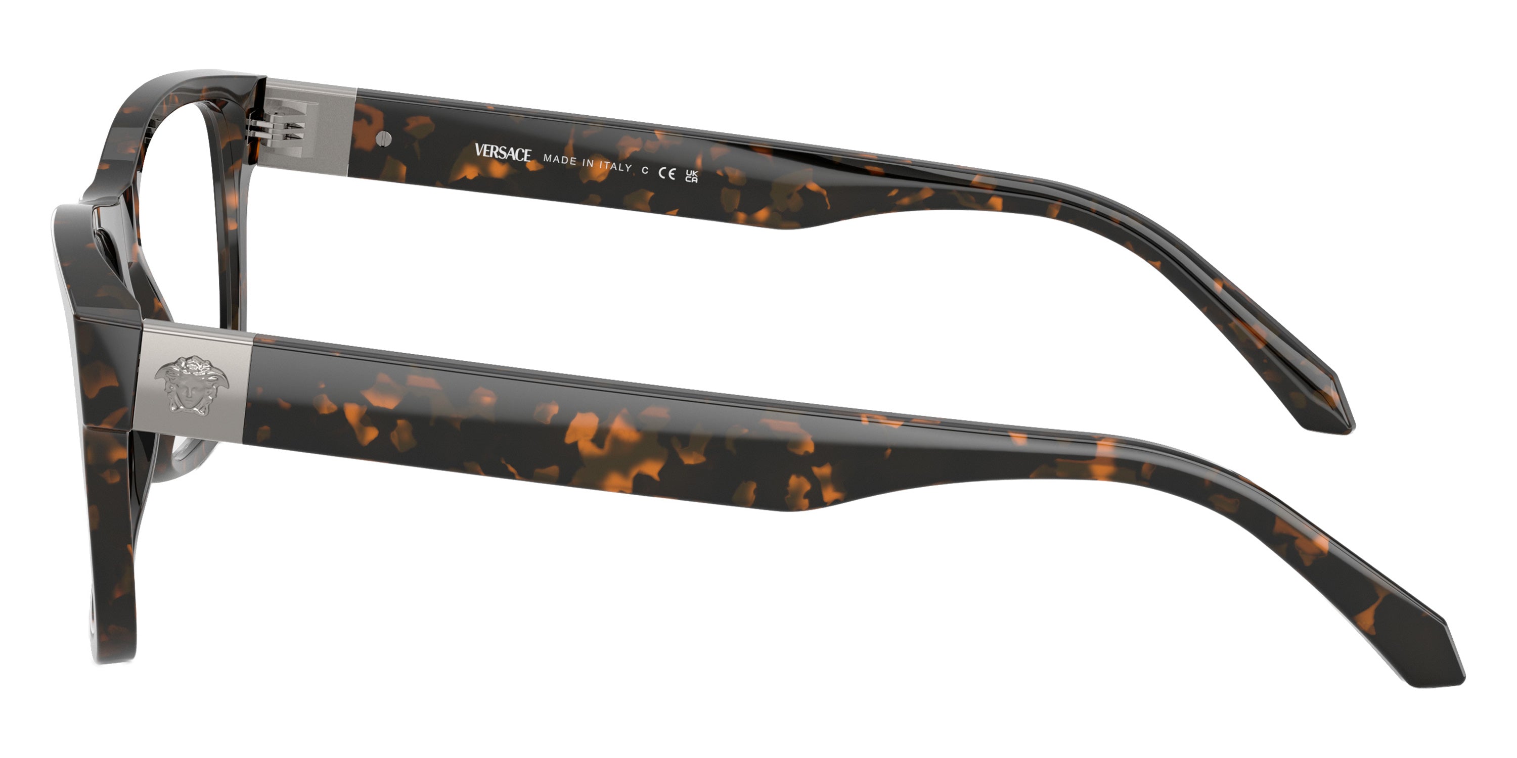 VERSACE EYEGLASSES - VE3380 5528 54 - Brown Tortoise