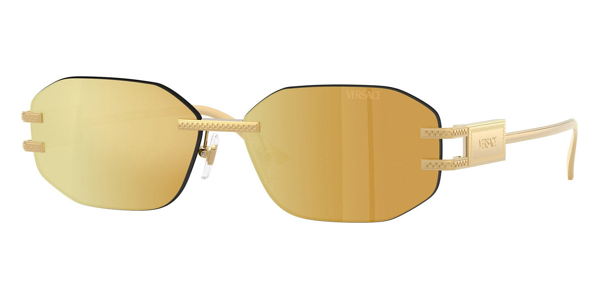 VERSACE SUNGLASSES DAMIER - VE2274 10027P 58 - Gold