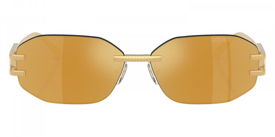 VERSACE SUNGLASSES DAMIER - VE2274 10027P 58 - Gold