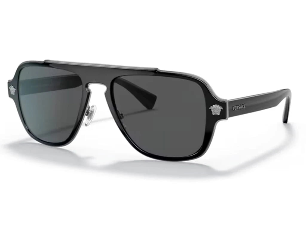 VERSACE SUNGLASSES MEDUSA CHARM - VE2199 100187 56 - Black