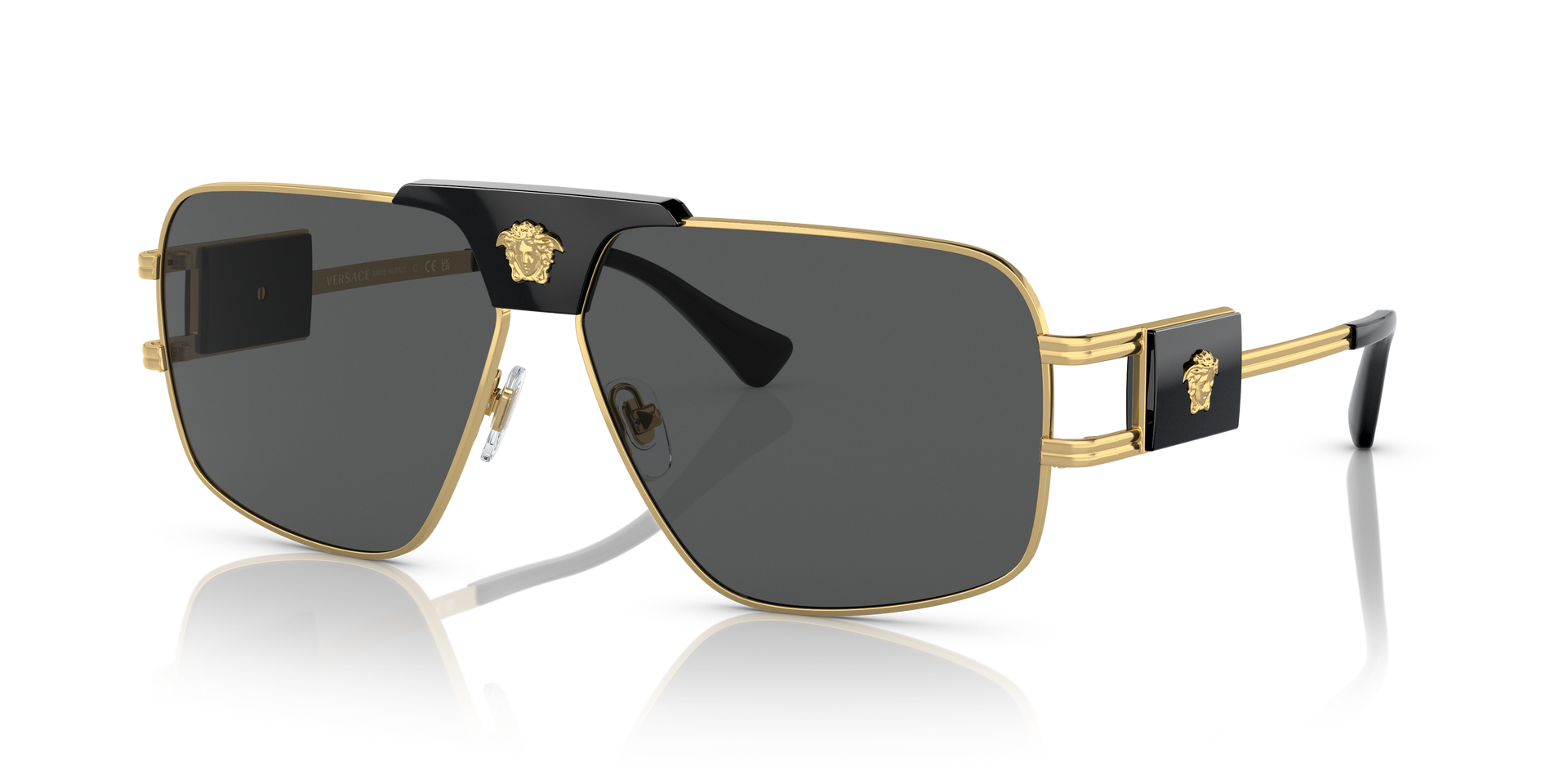 VERSACE SUNGLASSES MEDUSA STEEL - VE2251 100287 63