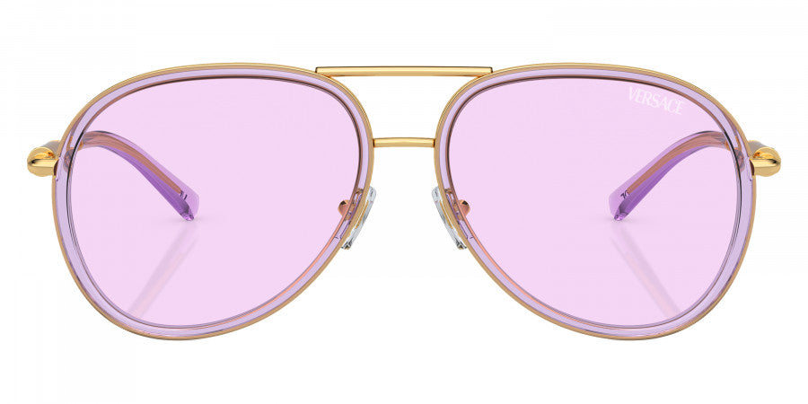 VERSACE SUNGLASSES MEDUSA - VE2260 10021A 60 - Lilac Transparent