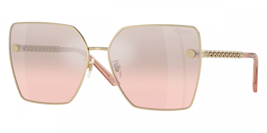 VERSACE SUNGLASSES - VE2270D 12527E 63 - Pale Gold