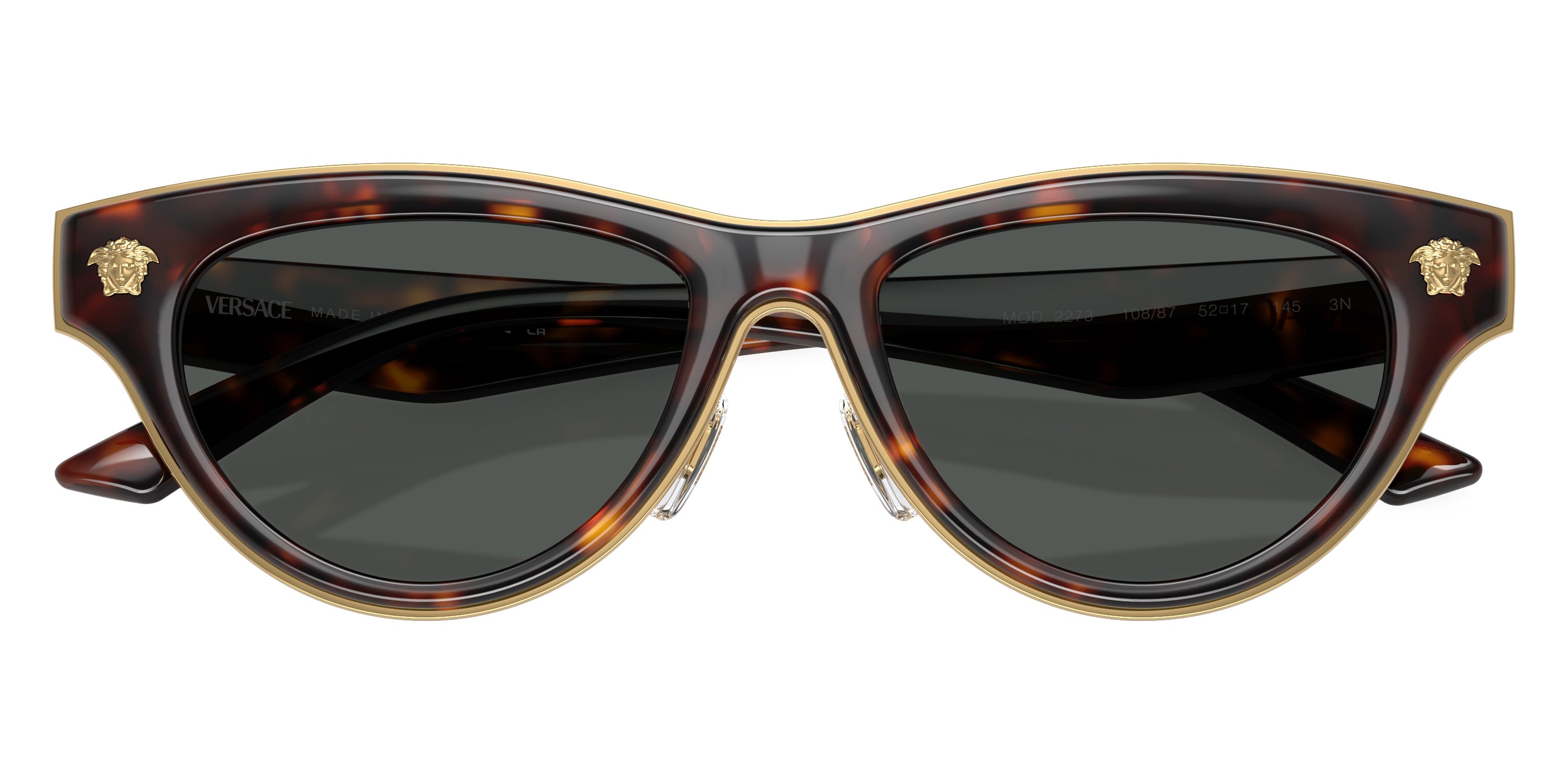 VERSACE SUNGLASSES - VE2273 108/87 52 - Havana
