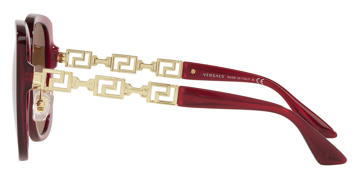 VERSACE SUNGLASSES - VE4407D 388/13 56 - Transparent Red/Gold