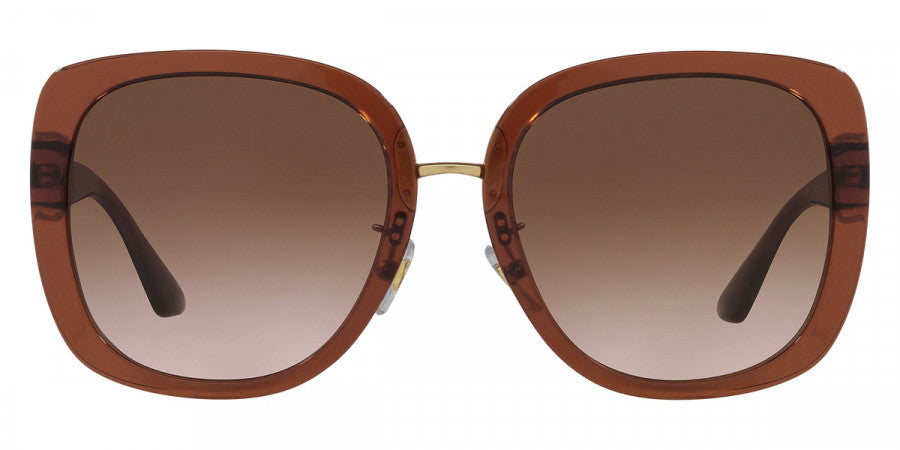VERSACE SUNGLASSES - VE4407D 532413 56 - Transparent Brown/Matte Gold