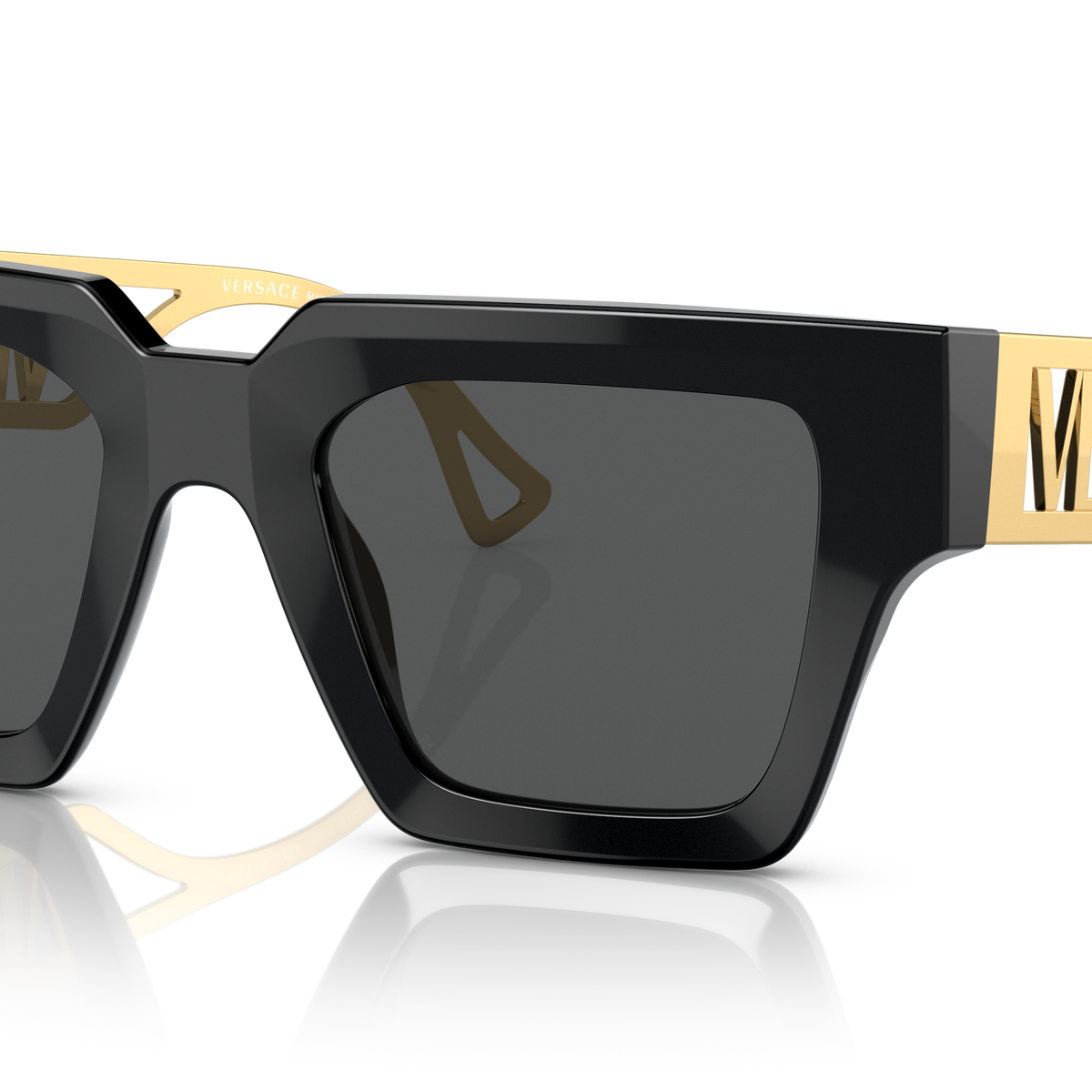 Versace Woman Sunglasses Gb1/87 55Mm #265311V14B VERSACE VE4431 GB1/87 BLACK-DARK GREY LENS WOMEN main image 3