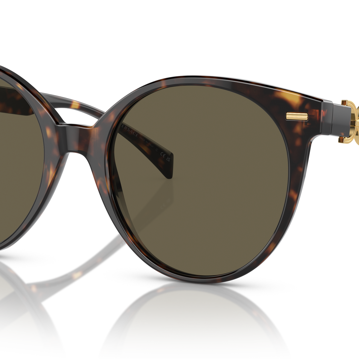 Versace VE4442 Women’s Tortoise Sunglasses with Medusa Logos at Temples ~ BNIB! Versace Sunglasses With Medusa Logo - All You Need To Know  main image 2