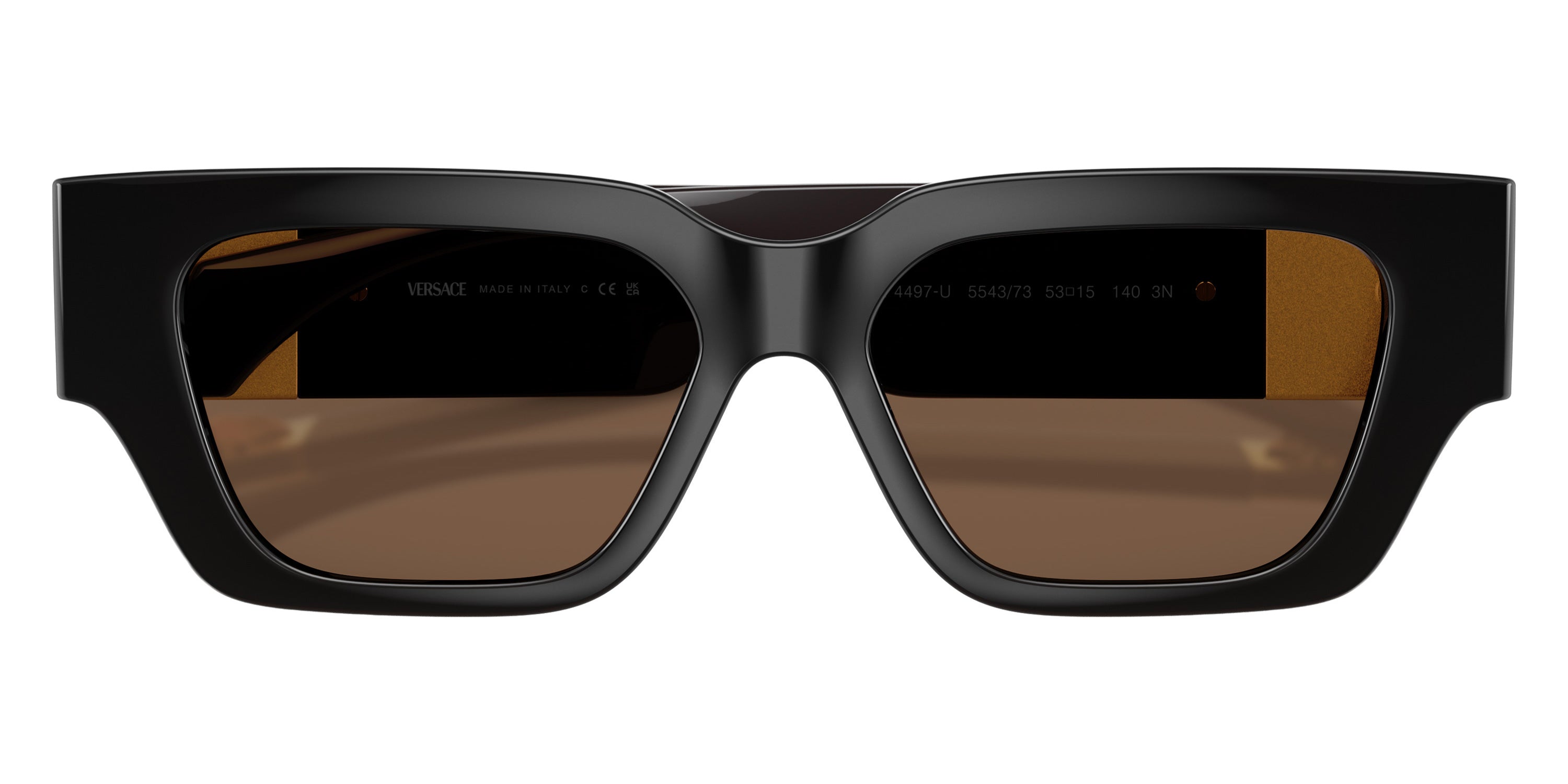 VERSACE SUNGLASSES - VE4497U 554373 53 - Transparent Brown
