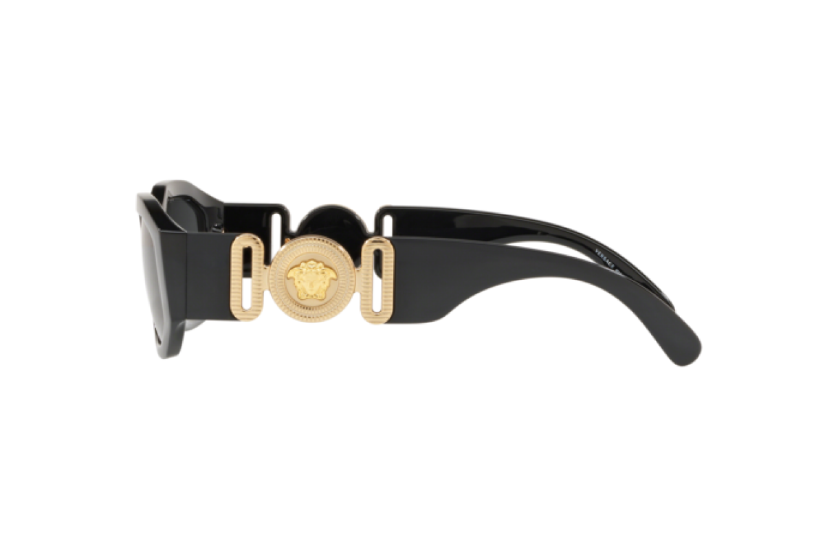 VERSACE SUNGLASS - VE4361 GB1/87 53 - BLACK