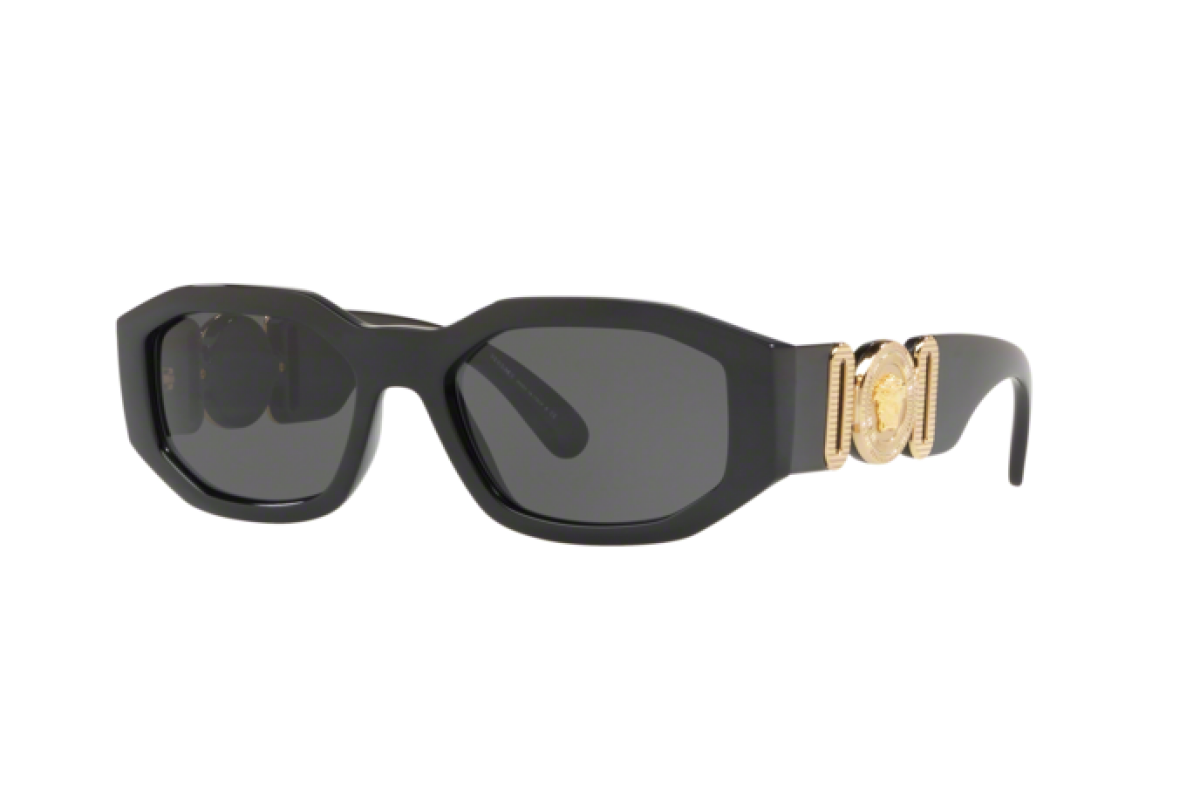 VERSACE SUNGLASS - VE4361 GB1/87 53 - BLACK