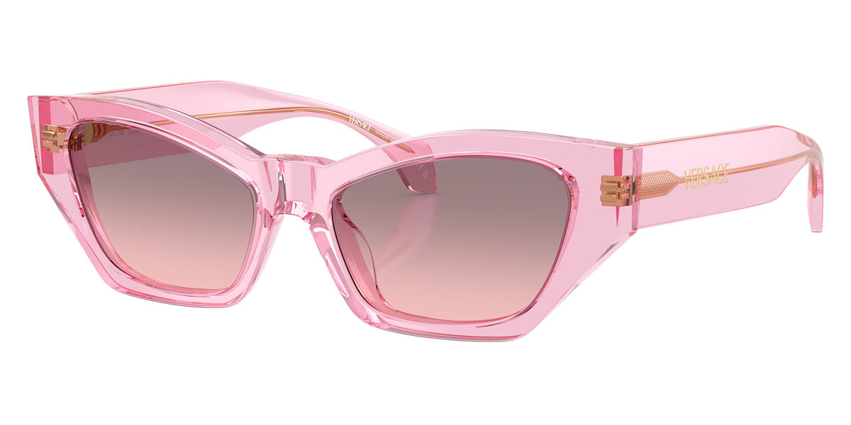 VERSCE SUNGLASSES SIGNATURE - VE4488U 53705M 53 - Transparent Rose