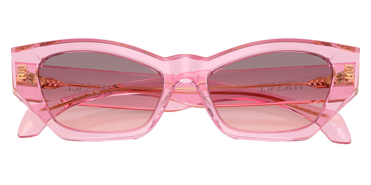 VERSCE SUNGLASSES SIGNATURE - VE4488U 53705M 53 - Transparent Rose
